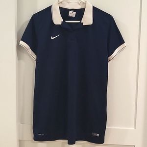 Nike Dri-Fit Navy Polo